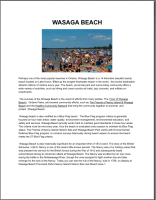 WasagaBeach